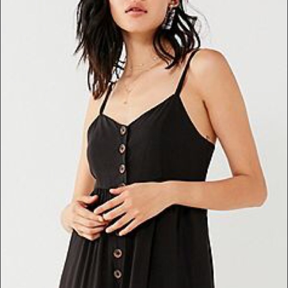 Valija Gitana - Button up black dress